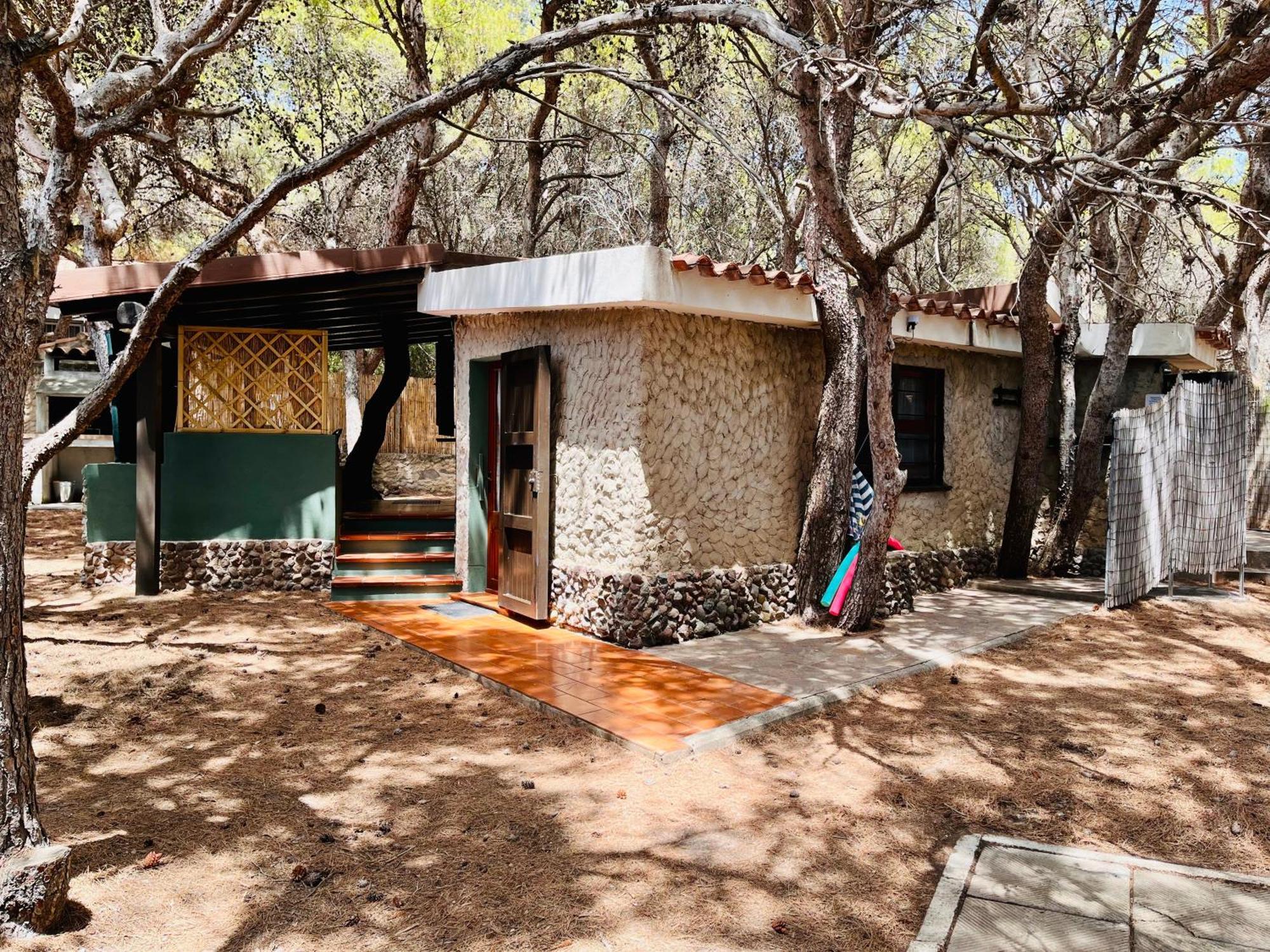 Rustico Porto Pino 30 Mt Dalla Spiaggia Zewnętrze zdjęcie