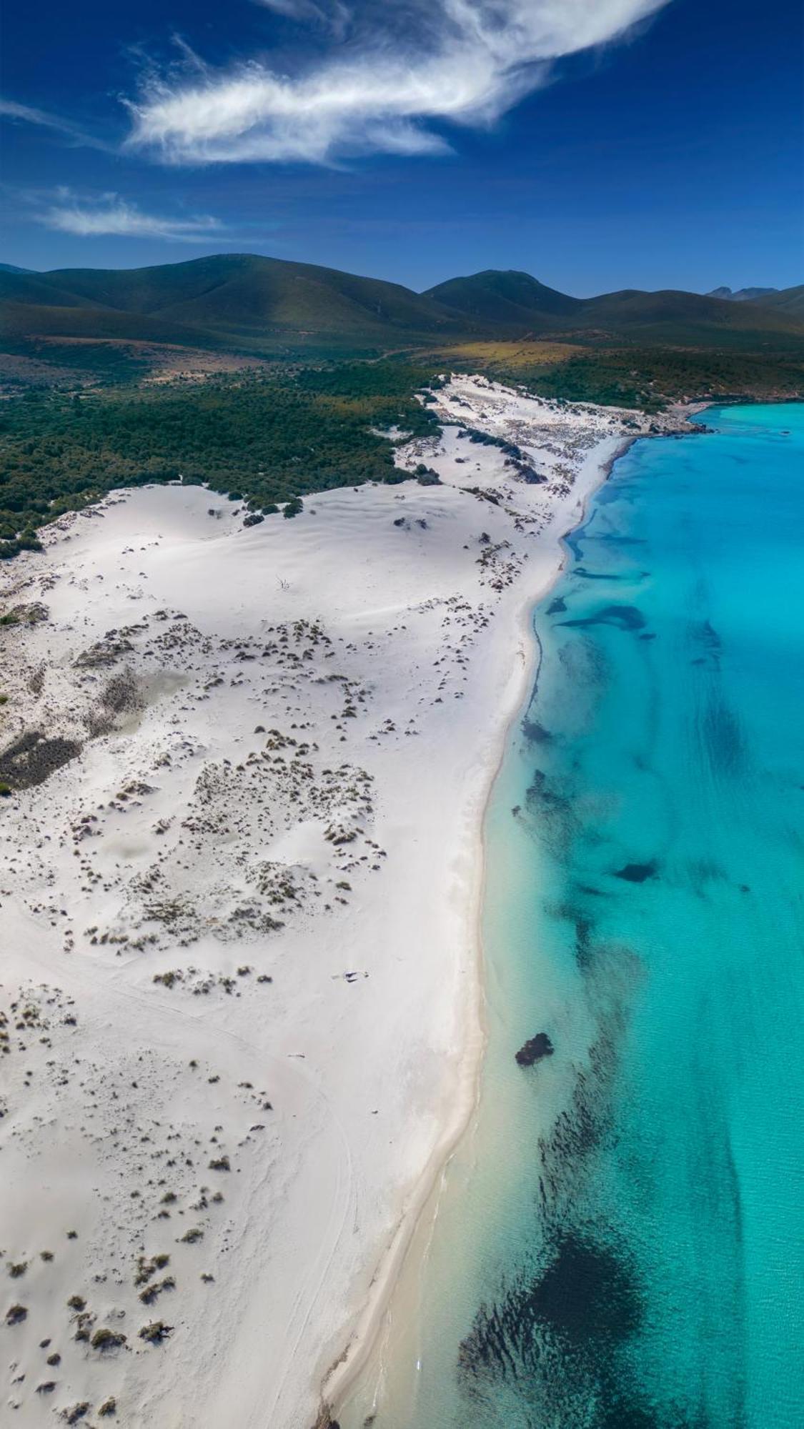 Rustico Porto Pino 30 Mt Dalla Spiaggia Zewnętrze zdjęcie